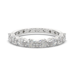 1.20 CTW Oval Half Eternity Ring