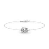 Pear Lab Diamond Solitaire Beacelet