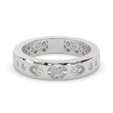 0.40 CTW Contemporary Bezel-Set Diamond Ring
