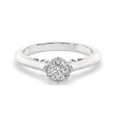 Classic Solitaire Round Lab Grown Diamond Engagement Ring