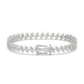 Delicate Marquise Lab Grown Diamond Tennis Bracelet