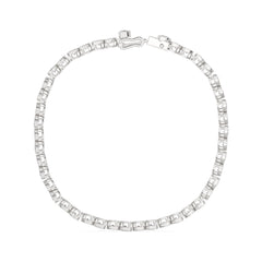 Alternating Marquise & Pear Bezel Lab Grown Diamond Tennis Bracelet