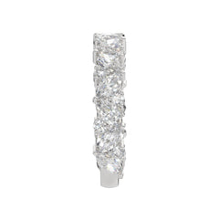2.45 CTW Marquise & Round Diamond Floral Eternity Band