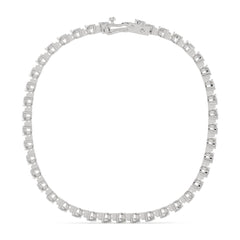 Delicate Marquise Lab Grown Diamond Tennis Bracelet