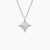 0.20 CTW Round Lab Diamond Star Pendant