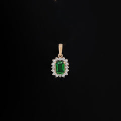 2 ct emerald pendant