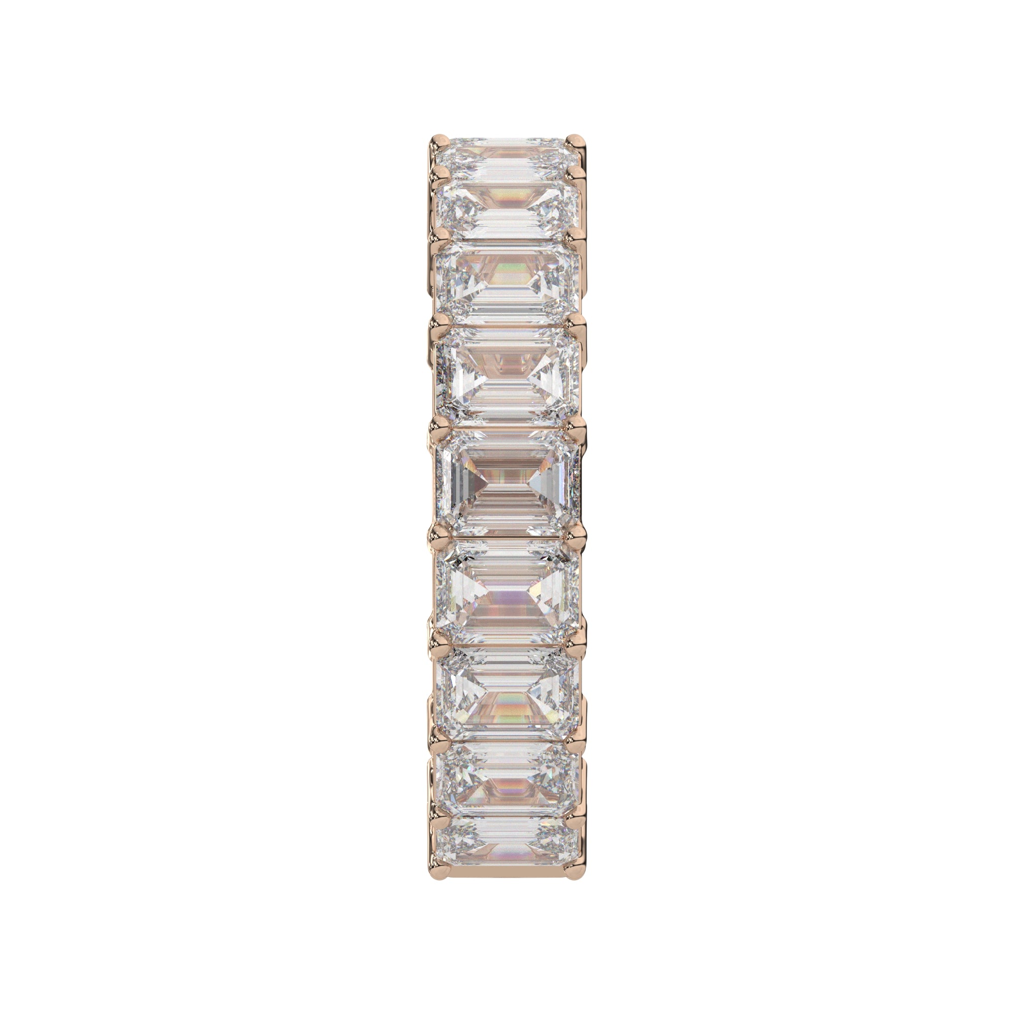 4.00 CTW Emerald Eternity Ring