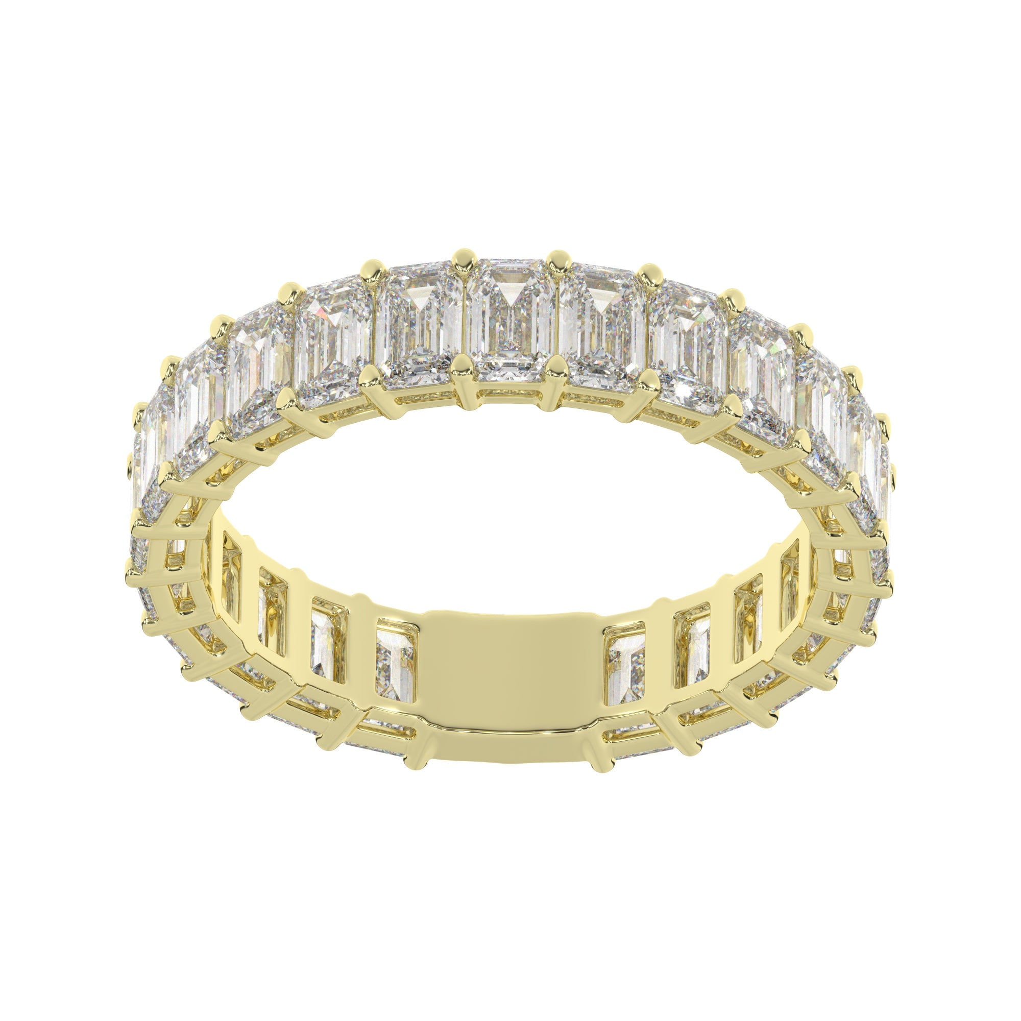 3.30 CTW Emerald Eternity Ring