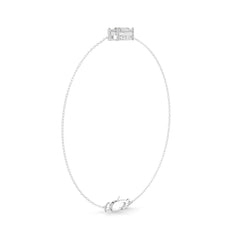Pear Lab Diamond Solitaire Beacelet