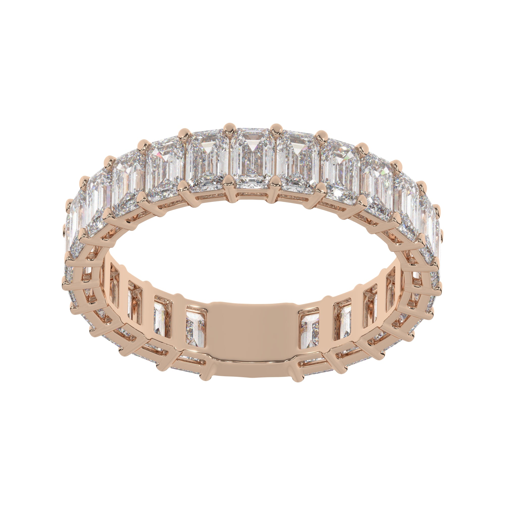 3.30 CTW Emerald Eternity Ring