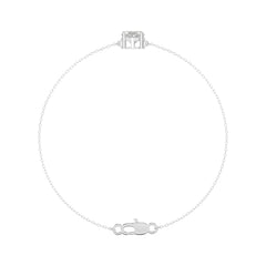 Oval Lab Diamond Solitaire Bracelet