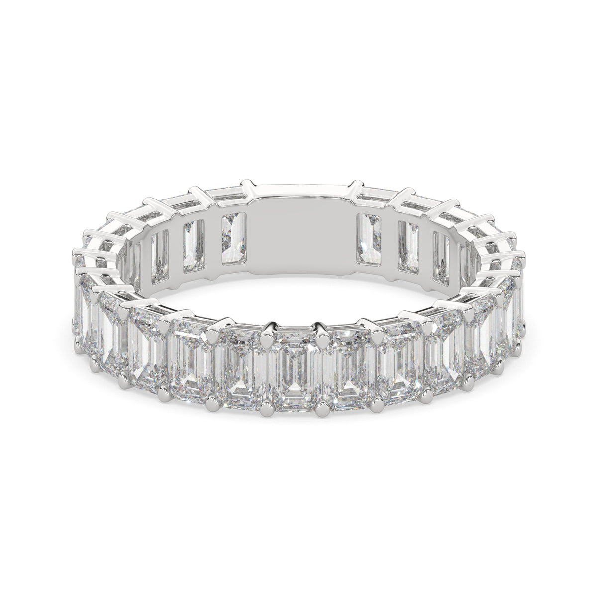 3.30 CTW Emerald Eternity Ring