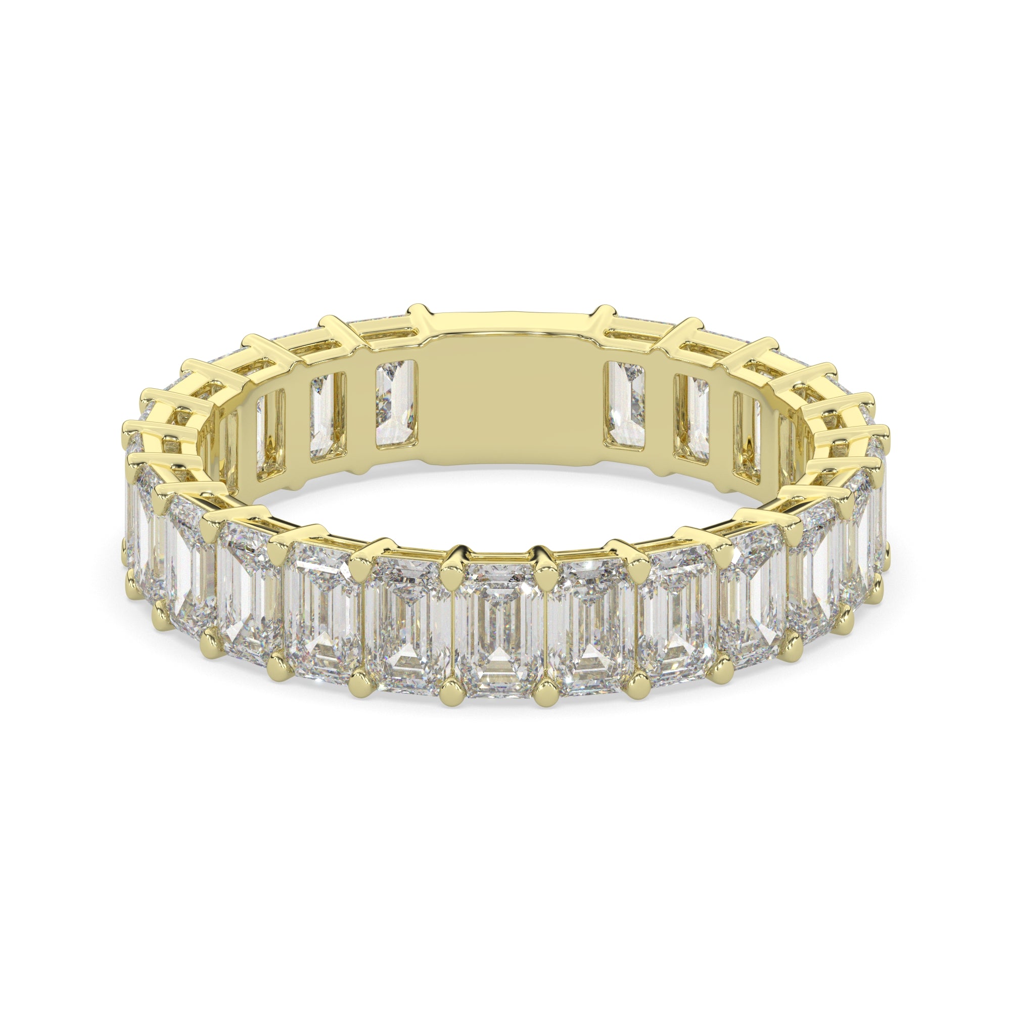 3.30 CTW Emerald Eternity Ring