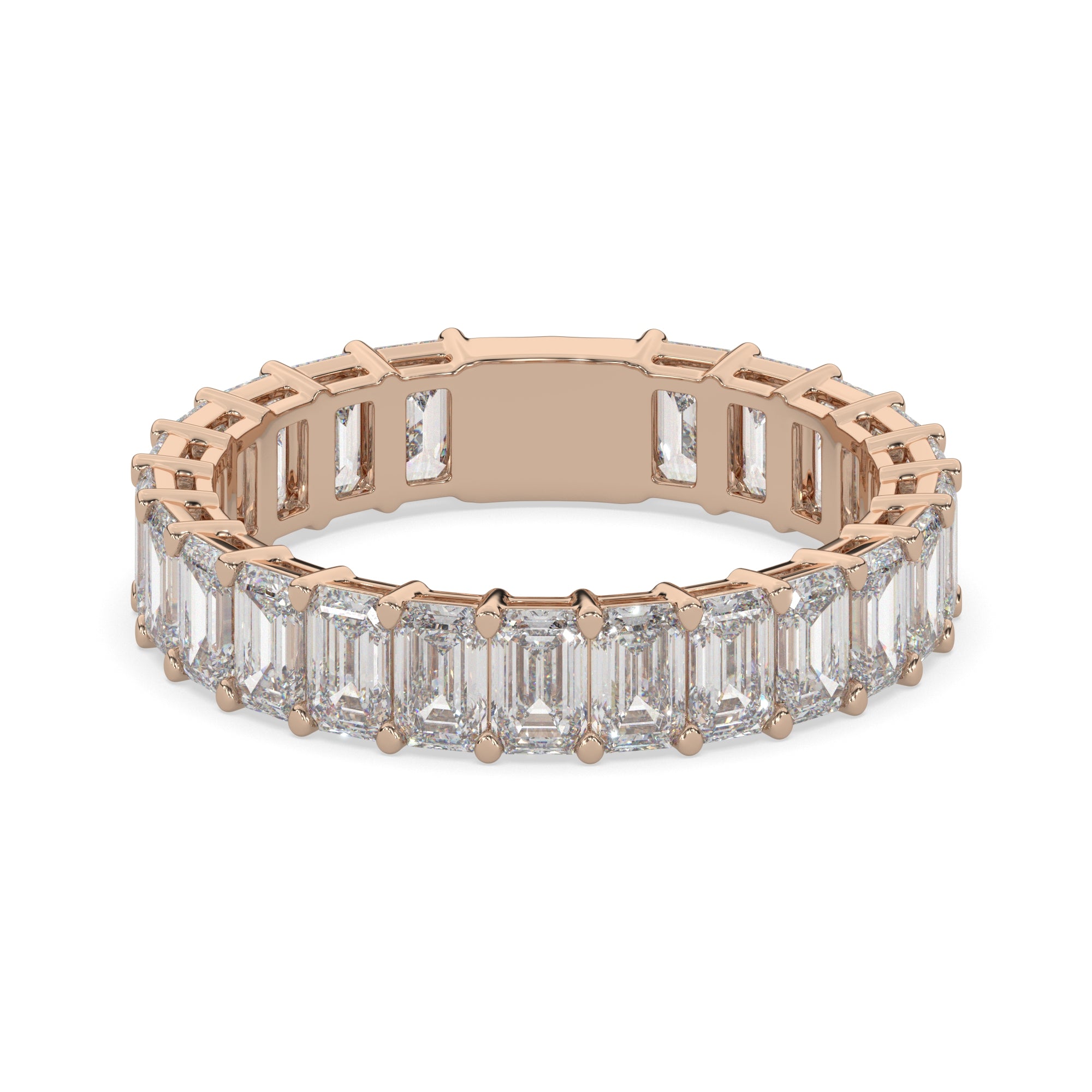 3.30 CTW Emerald Eternity Ring