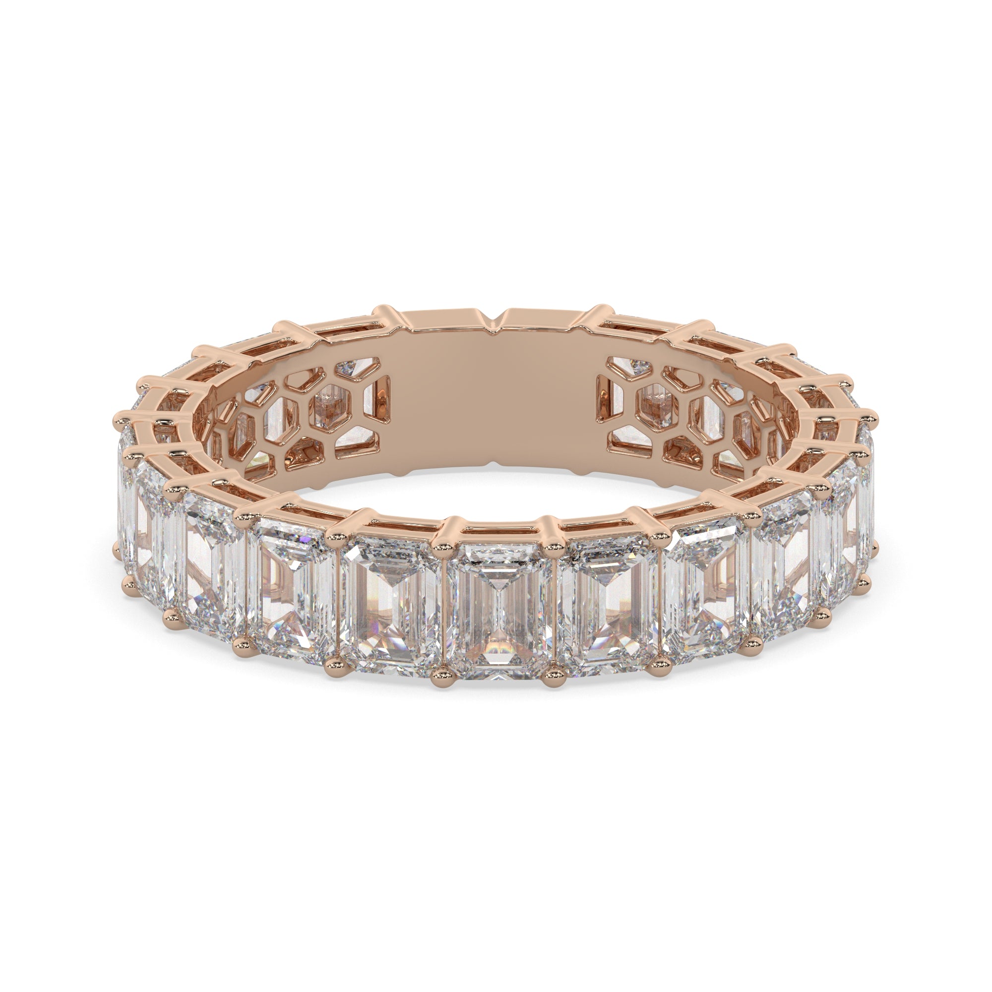 4.00 CTW Emerald Eternity Ring