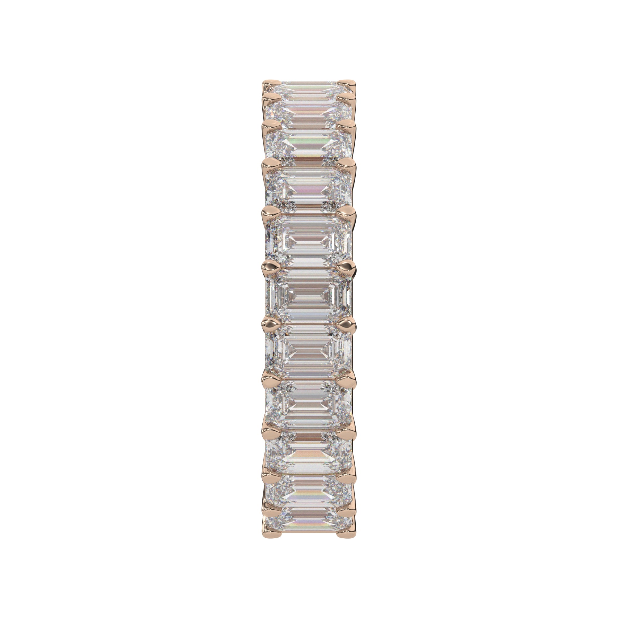3.30 CTW Emerald Eternity Ring