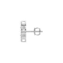 0.35 CTW Lab Grown Diamond Clover Diamond Earring