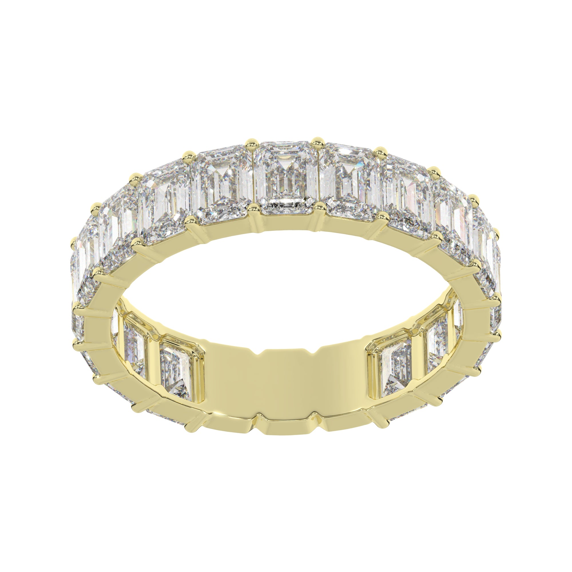 3.00 CTW Emerald Eternity Ring
