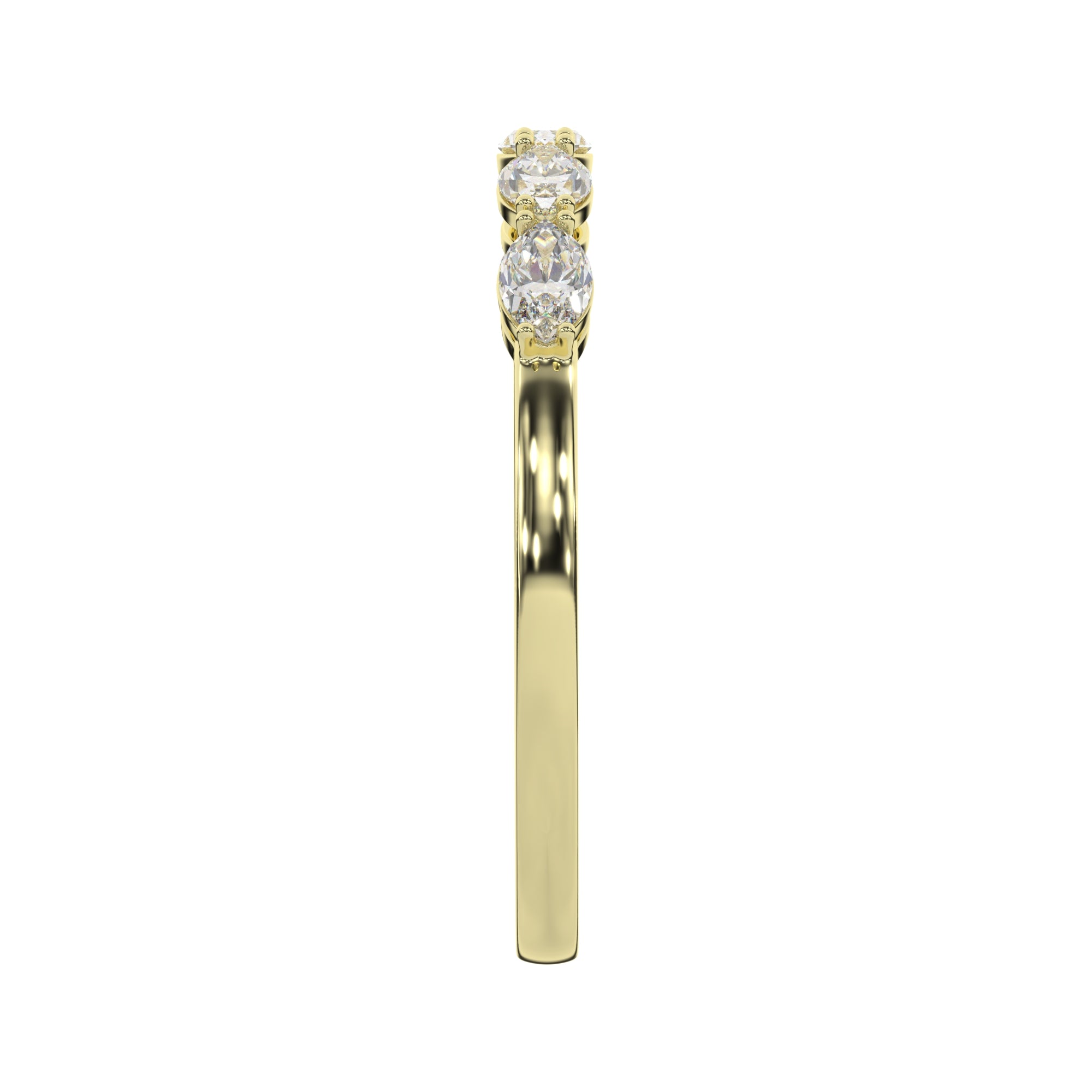 0.40 CTW Marquise Diamond Five Stone Eternity Ring