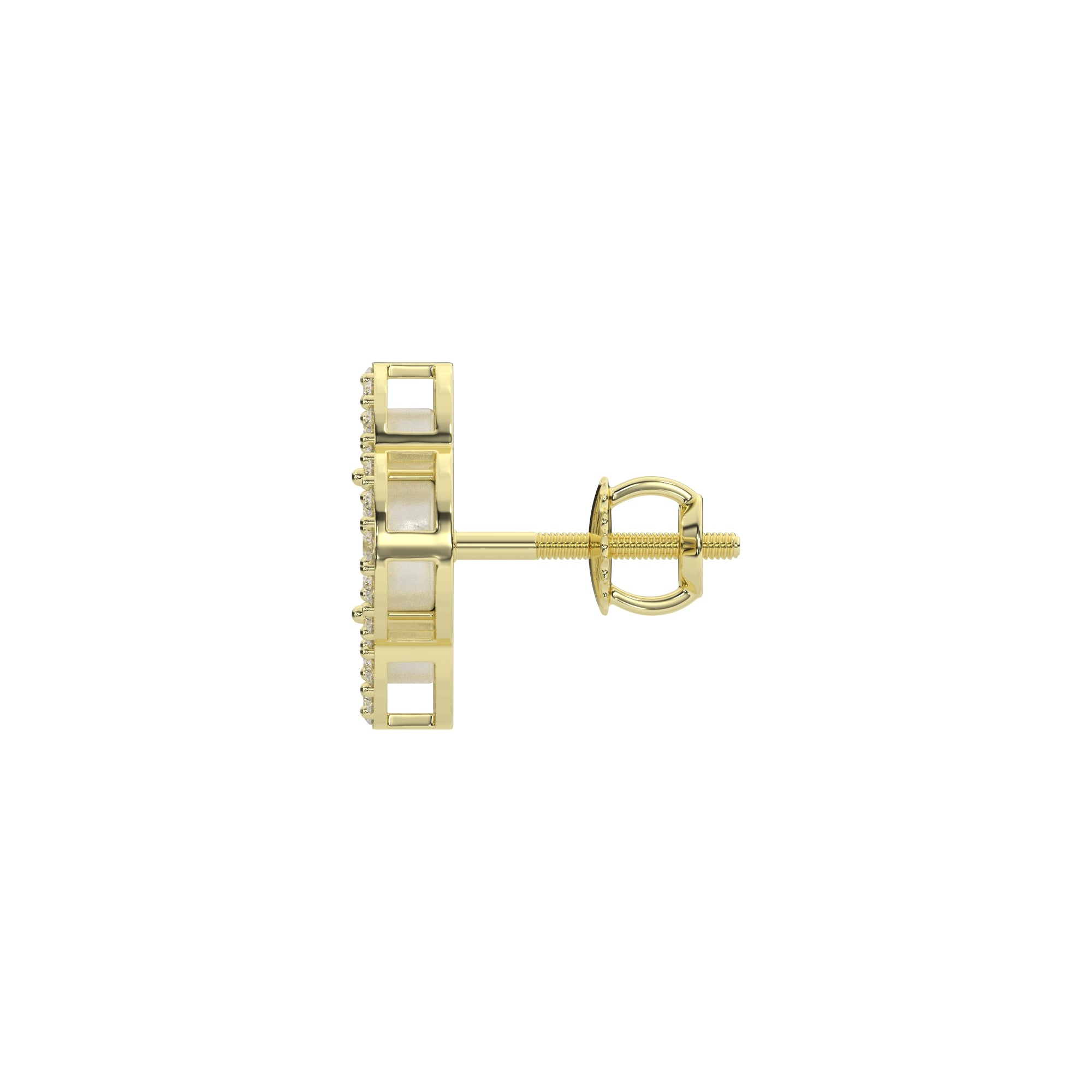 0.35 CTW Lab Grown Diamond Clover Diamond Earring