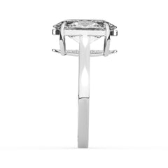 Oval Lab Diamond Solitaire Engagement Ring