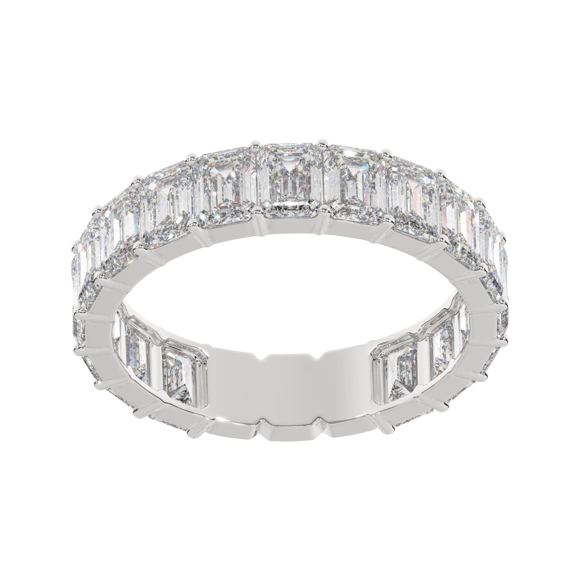 3.00 CTW Emerald Eternity Ring