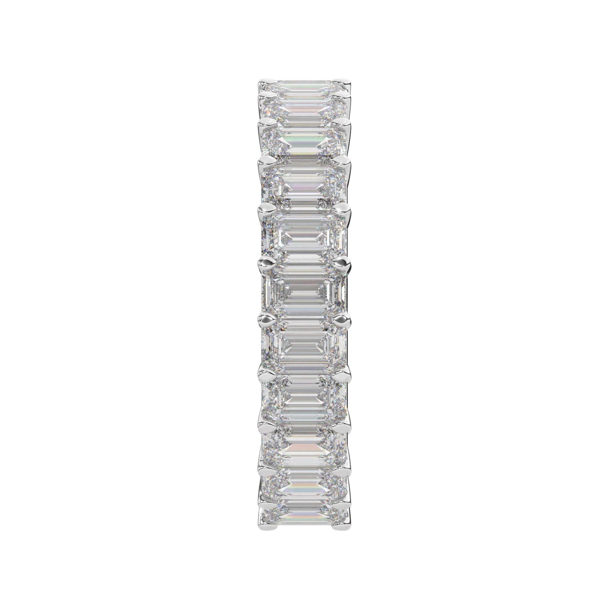 3.30 CTW Emerald Eternity Ring