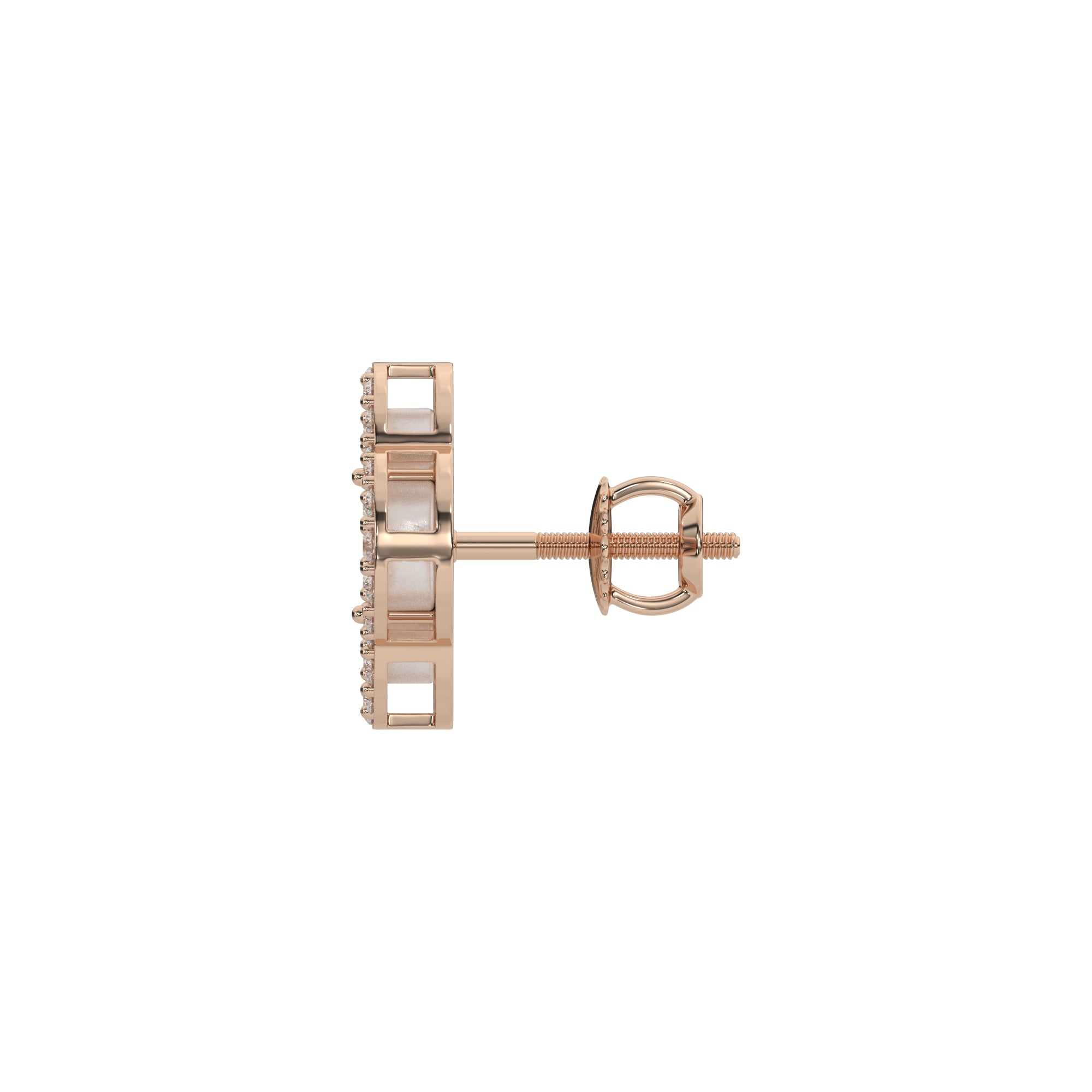 0.35 CTW Lab Grown Diamond Clover Diamond Earring