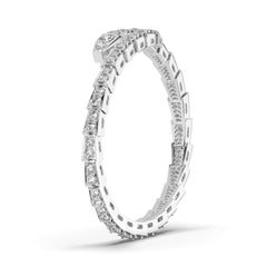 3.90 CTW Serpenti-Inspired Lab Grown Diamond Viper Wrap Bracelet