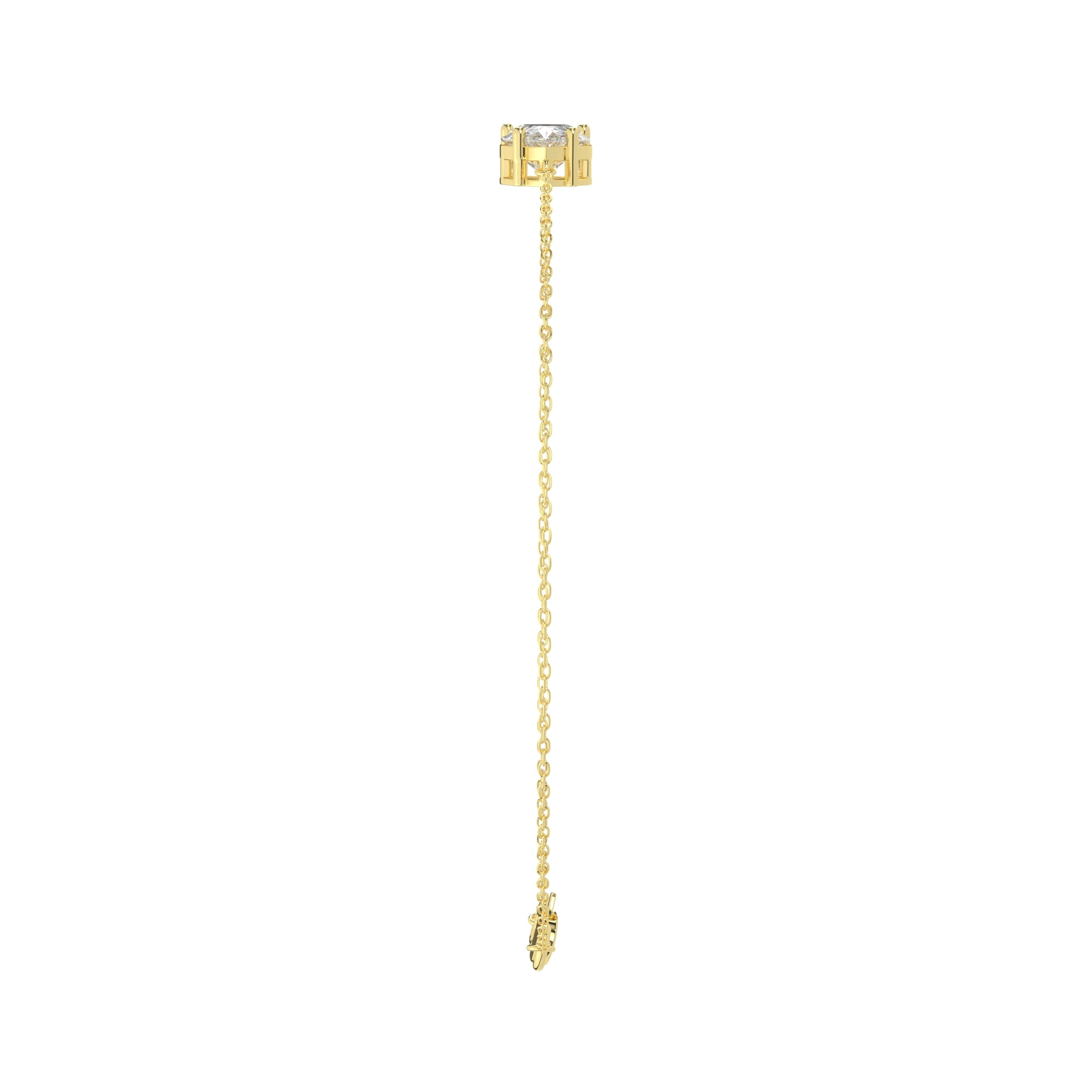 Pear Lab Diamond Solitaire Beacelet