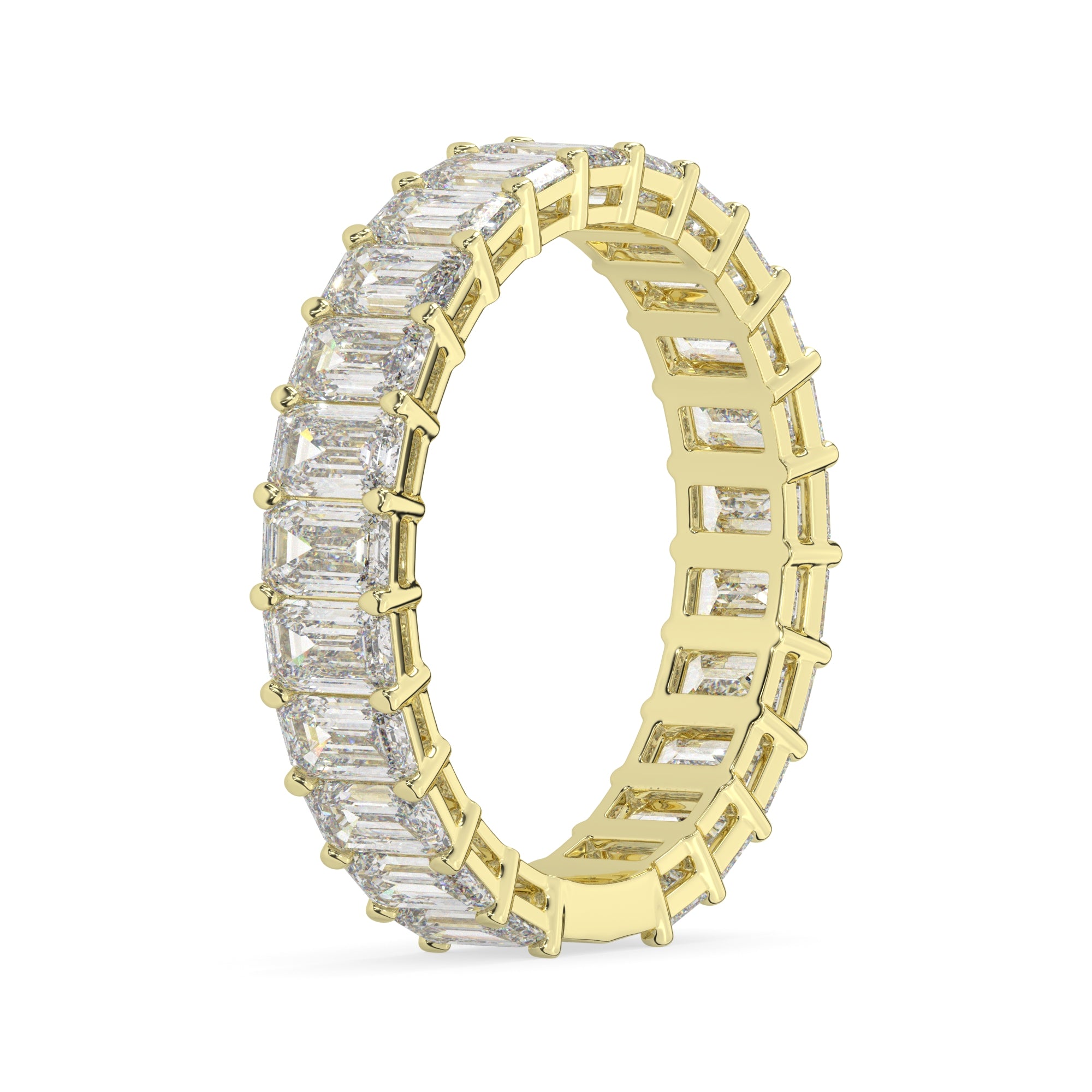 3.30 CTW Emerald Eternity Ring