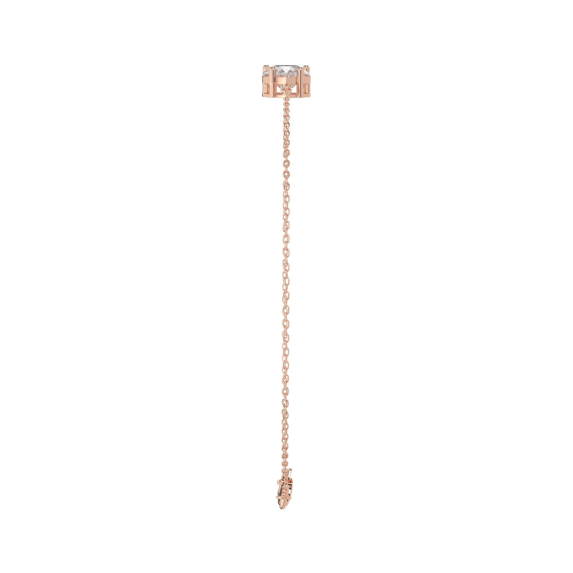 Pear Lab Diamond Solitaire Beacelet