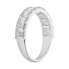 2.75 CTW Emerald Half Eternity Ring