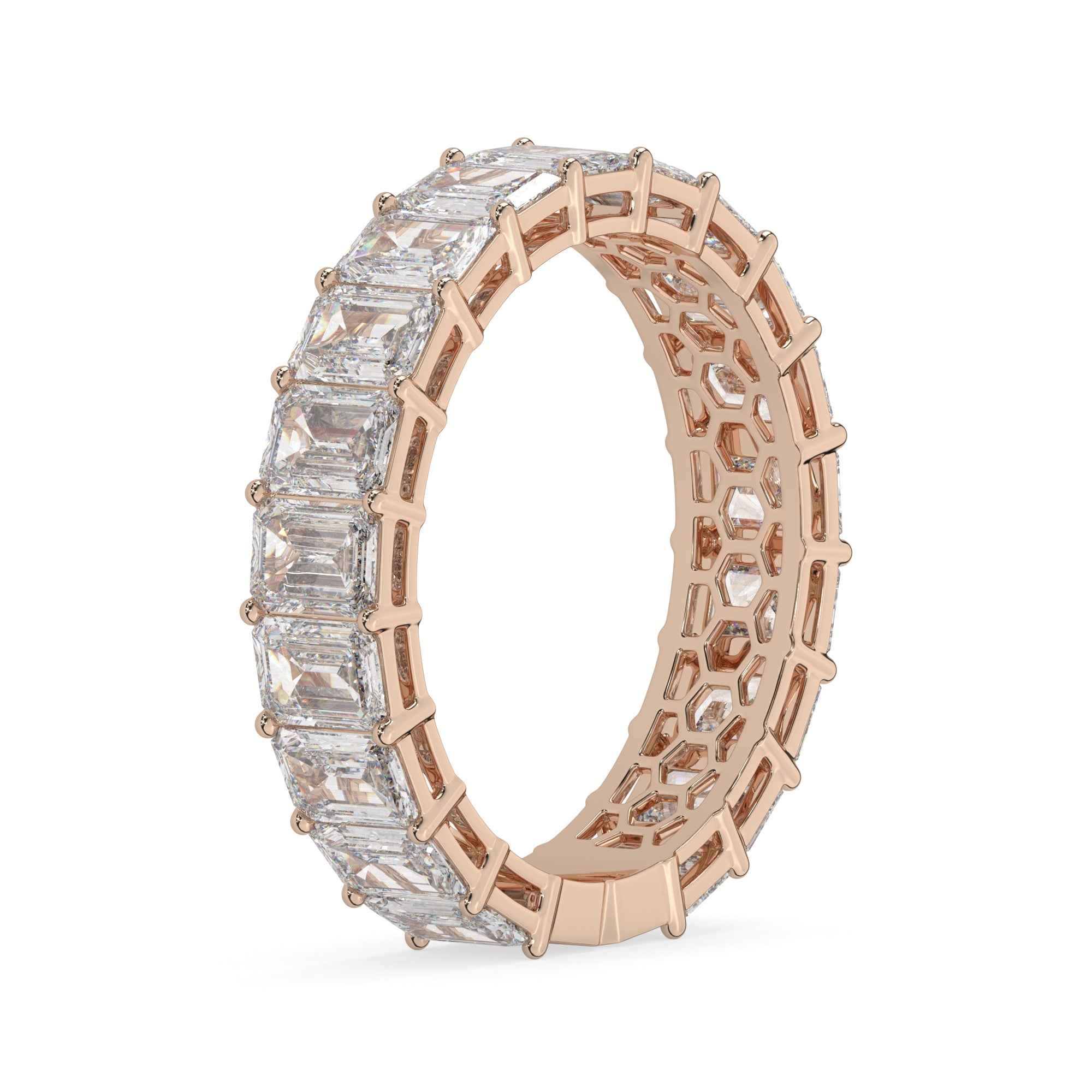 4.00 CTW Emerald Eternity Ring