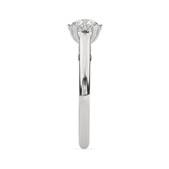 Classic Solitaire Round Lab Grown Diamond Engagement Ring