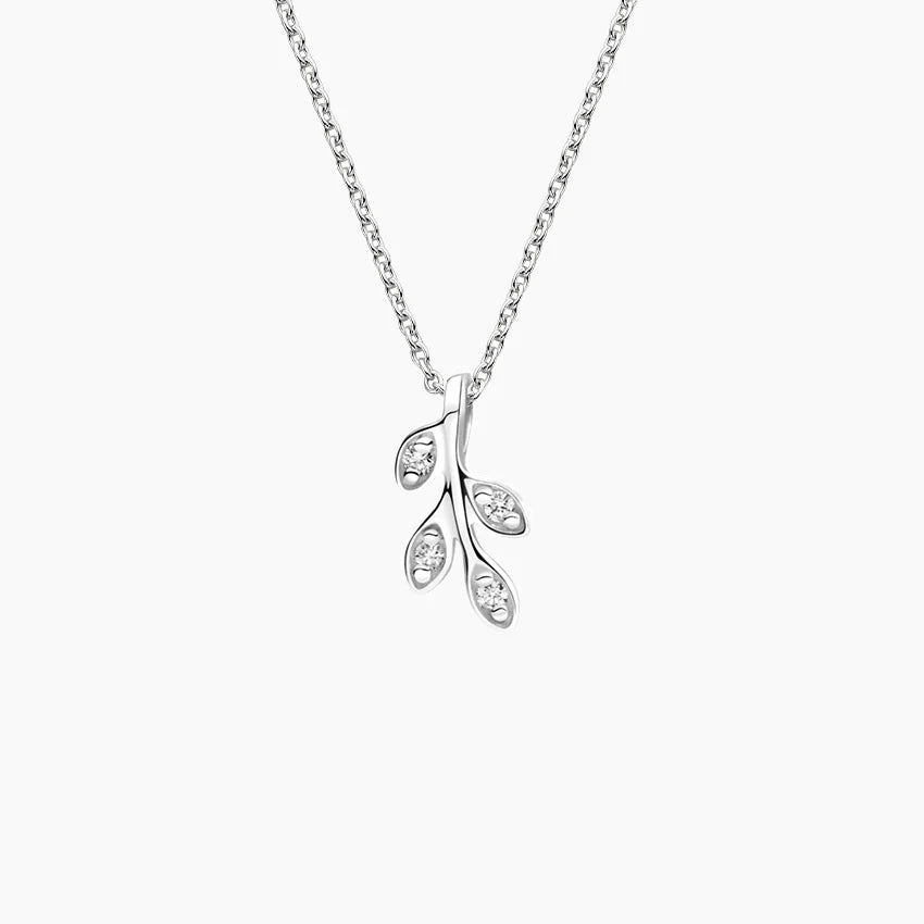 0.10 CTW Round Lab Diamond Junipar Pendant