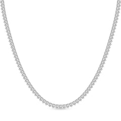 Pear Lab Diamond Classic Tennis Necklace