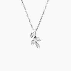 0.10 CTW Round Lab Diamond Junipar Pendant