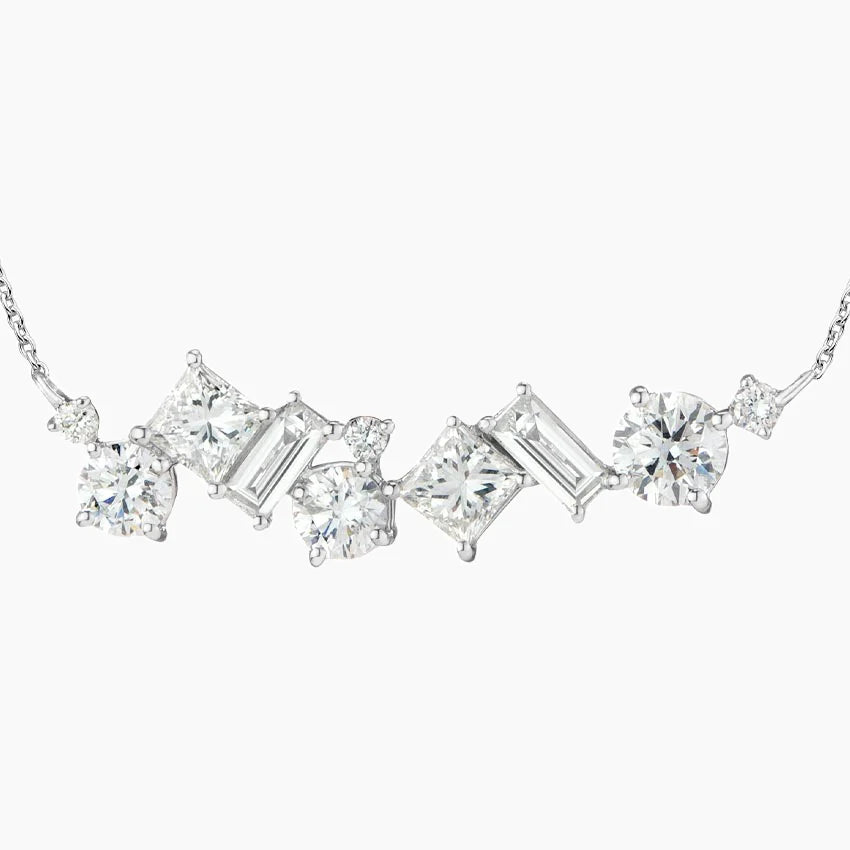 1.00 CTW Multishape Lab Diamond Stardust Pendant