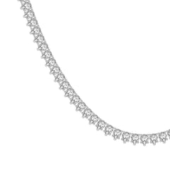 Pear Lab Diamond Classic Tennis Necklace